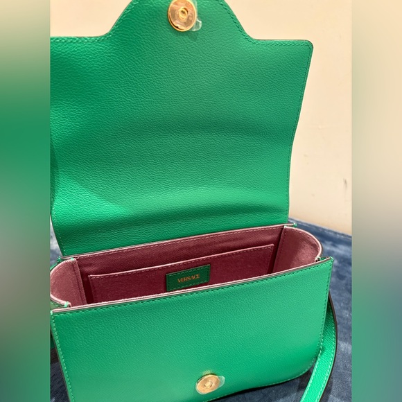 Versace Calfskin Medusa Palazzo Crossbody Bag NWT - Picture 7 of 8